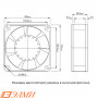  Вентилятор ELM-AP12038SBL-2