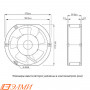  Вентилятор ELM-AP15752BL-2