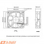 Вентилятор постоянного тока ELM-D12038B-24M