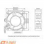 Вентилятор постоянного тока ELM-D4020S-5L
