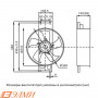  Вентилятор ELM-F300-3