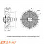  Вентилятор ELM-FM350-6P1